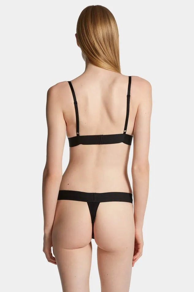 Dsquared2 Underwear Logo Thong Blackpink 8211 Women