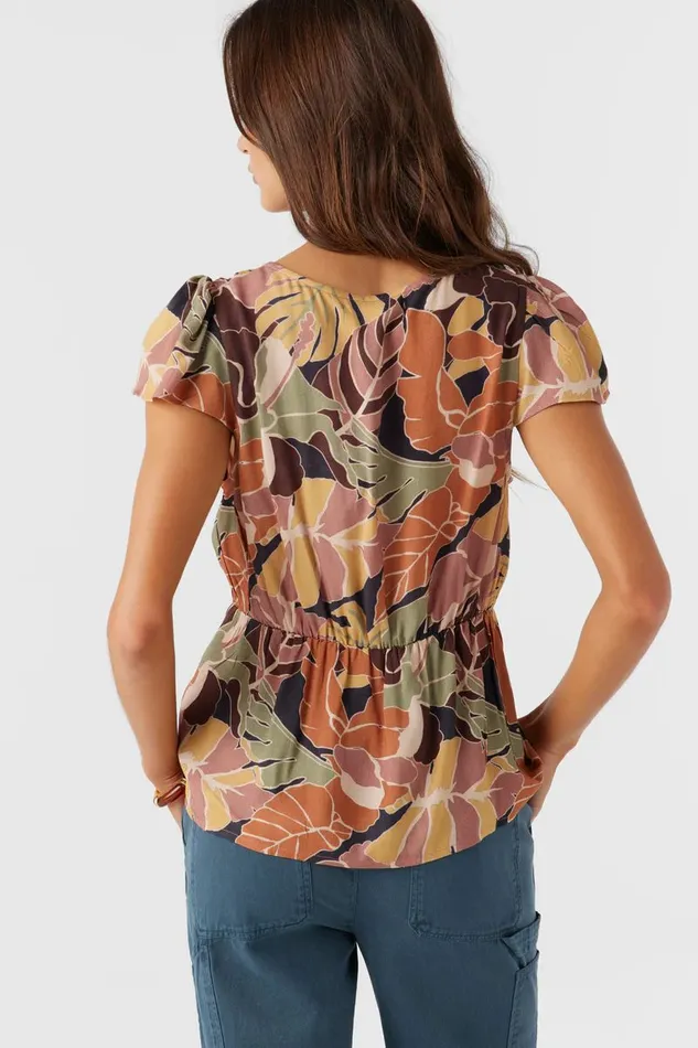 EMMALIE LONG SLEEVE TOP Black Women O039NEILL Clothing