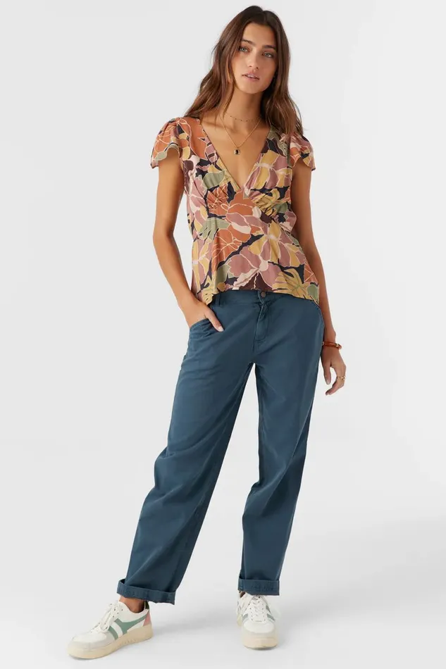 EMMALIE LONG SLEEVE TOP Black Women O039NEILL Clothing