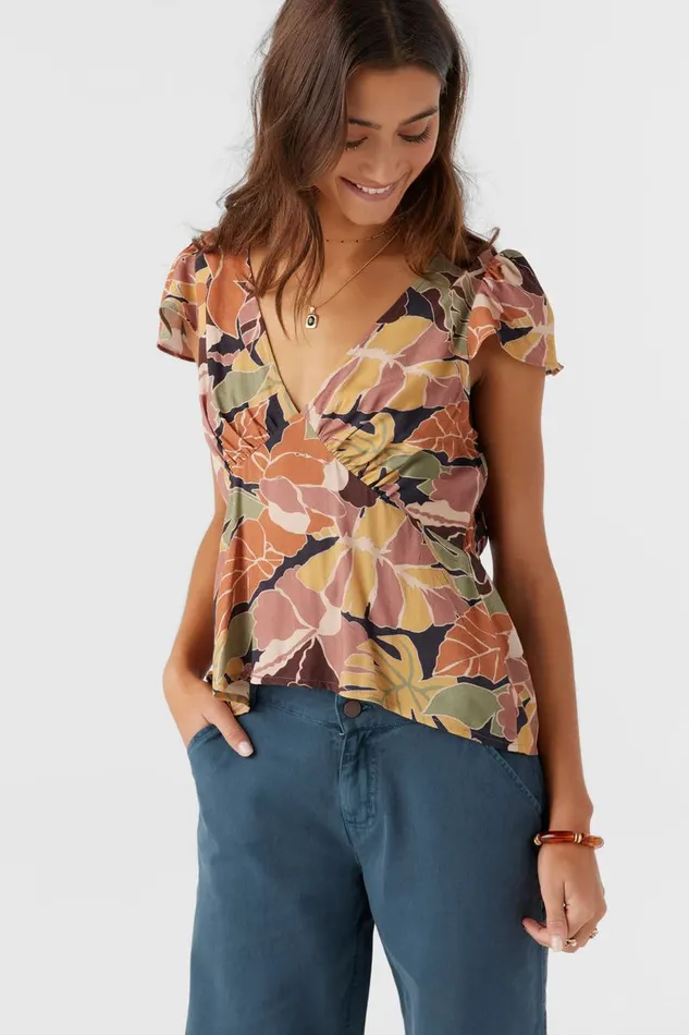 EMMALIE LONG SLEEVE TOP Black Women O039NEILL Clothing