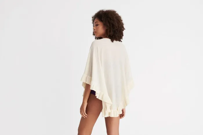 ERES Edgar Poncho Ivoire 24e Women Homewear