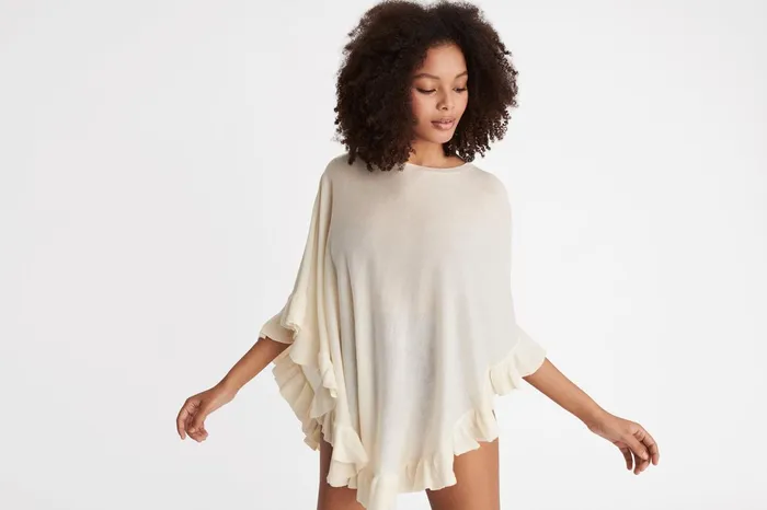 ERES Edgar Poncho Ivoire 24e Women Homewear