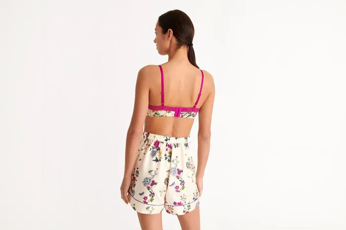 ERES Ginkgo Shorts Imprime Herbier Women Homewear