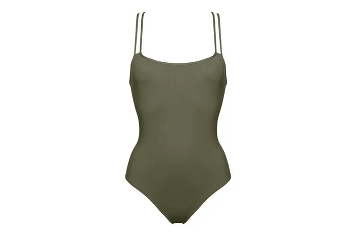 ERES Guapa Sophisticated OnePiece Olive Noire Women OnePiece Swimsuits