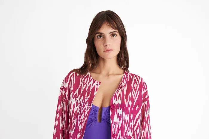ERES Hurricane Shirt Imprime Wind Sunset Women Beachwear and Accessories