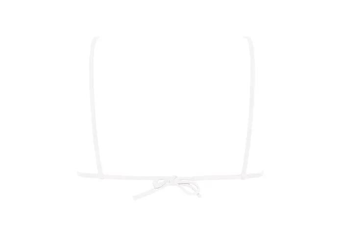 ERES Mouna Small Triangle Bikini Top Blanc Women Bikini Tops