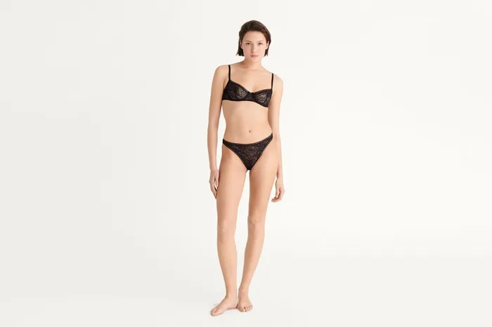 ERES Reflet Tanga Noir Women Briefs