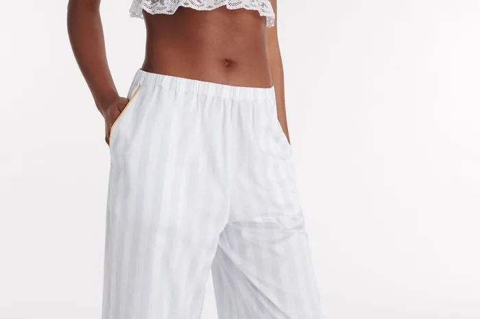 ERES Repos Trousers BleuBlanc Women Homewear