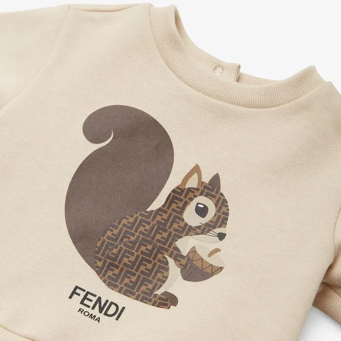 Fendi Baby Girl Baby Sweatshirt Crewneck Baby Sweatshirt 8211 Kids