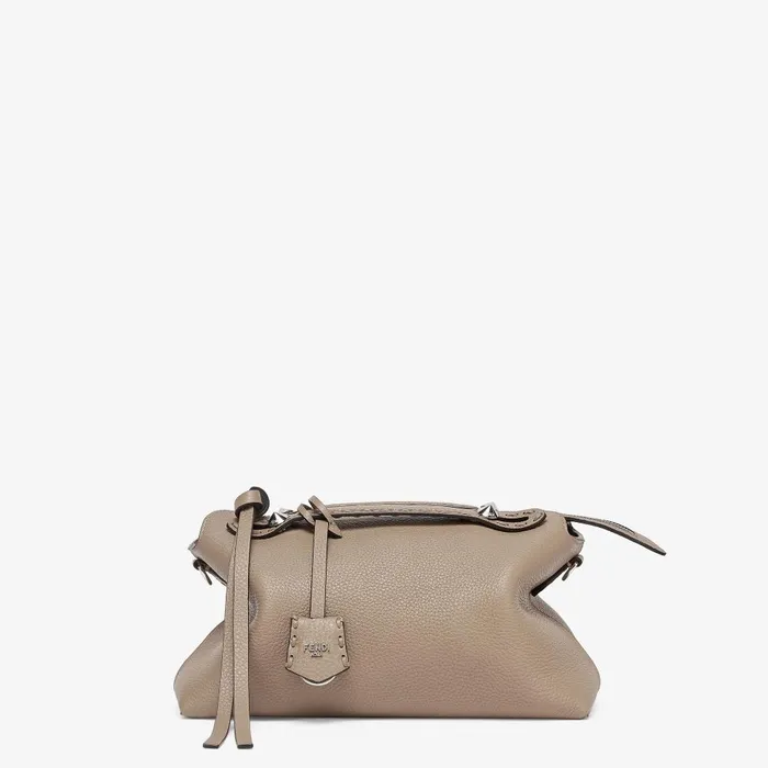 Fendi Boston Bags By The Way Selleria Medium Dove Gray Selleria Bag With 192 Handsewn Topstitches 8211 Women Fendi Boston Bags By The Way Selleria Medium Dove Gray Selleria Bag With 192 Handsewn Topstitches 8211 Women