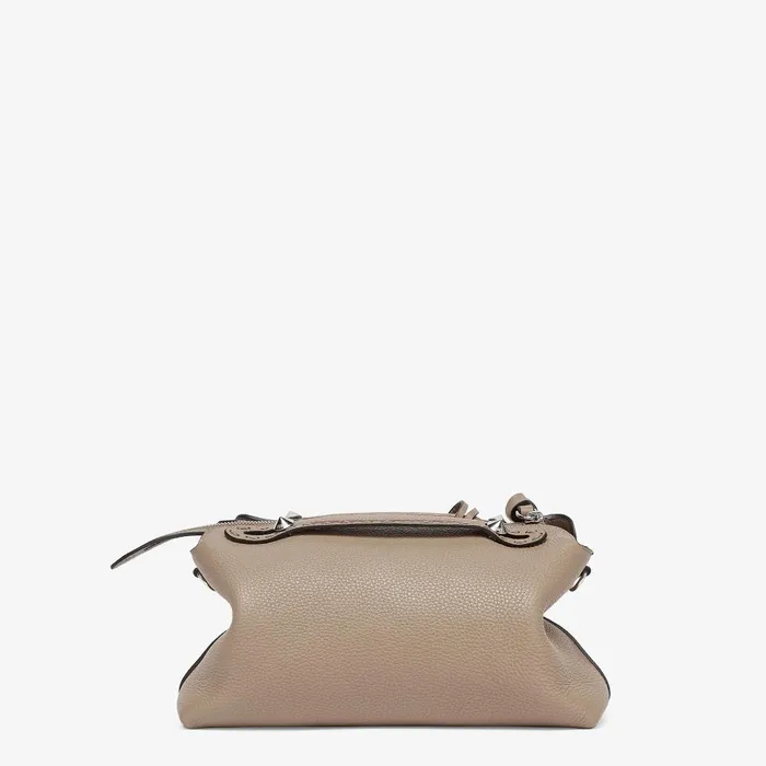 Fendi Boston Bags By The Way Selleria Medium Dove Gray Selleria Bag With 192 Handsewn Topstitches 8211 Women