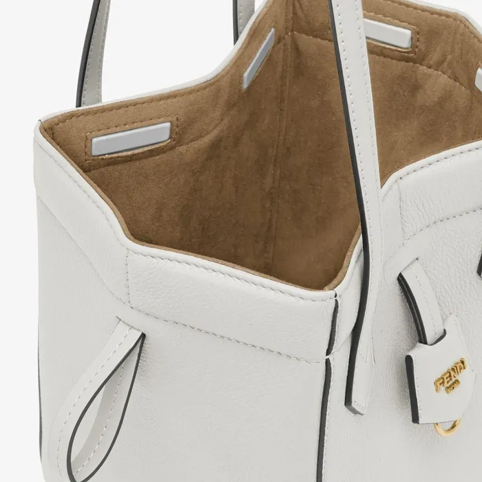 Fendi Bucket Bags Fendi Origami Mini White Leather Mini Bag That Can Be Transformed 8211 Women