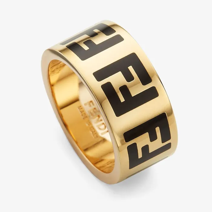 Fendi Rings Forever Fendi Ring Goldcolored Ring 8211 Women