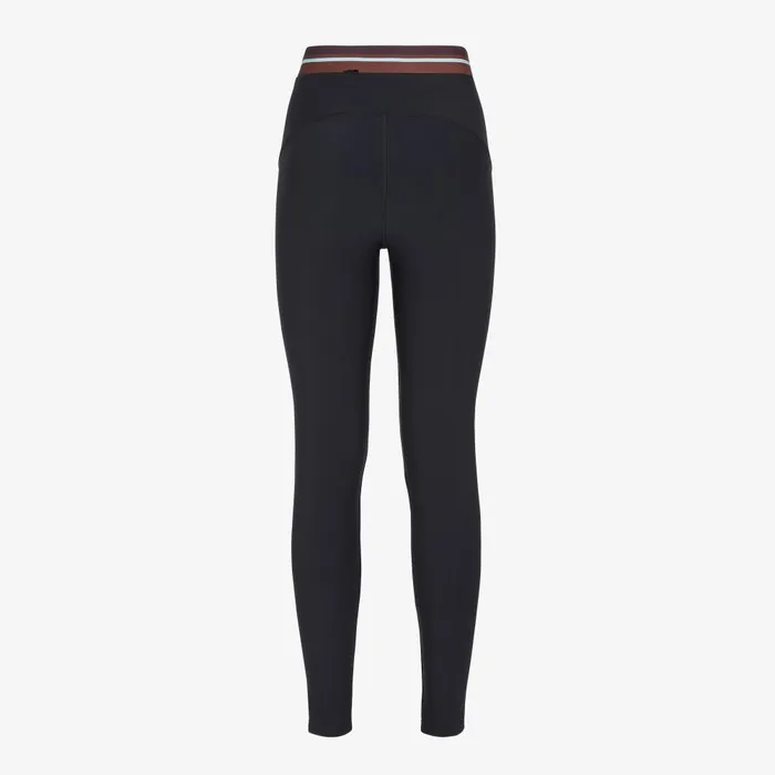 Fendi Skiwear Leggings Black Lycra Leggings 8211 Women