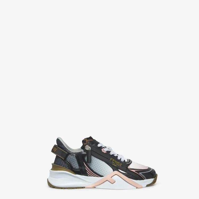 Fendi Sneakers Fendi Flow Gradient Black Technical Fabric Lowtops 8211 Women
