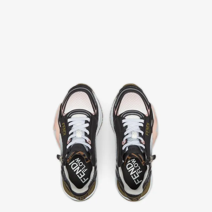Fendi Sneakers Fendi Flow Gradient Black Technical Fabric Lowtops 8211 Women