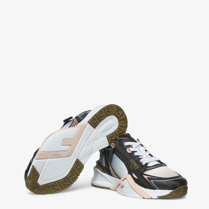 Fendi Sneakers Fendi Flow Gradient Black Technical Fabric Lowtops 8211 Women