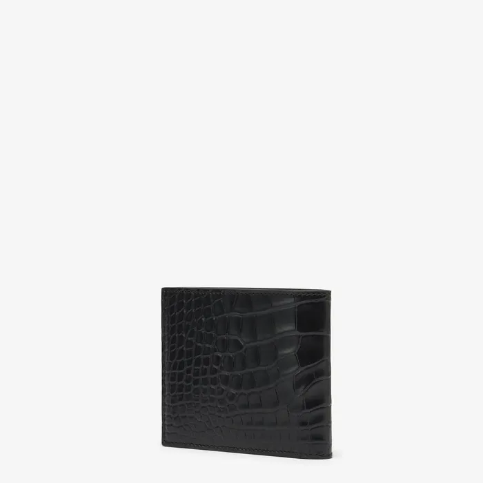 Fendi Wallets Fendi Roma Wallet Black Alligator Bifold 8211 Men