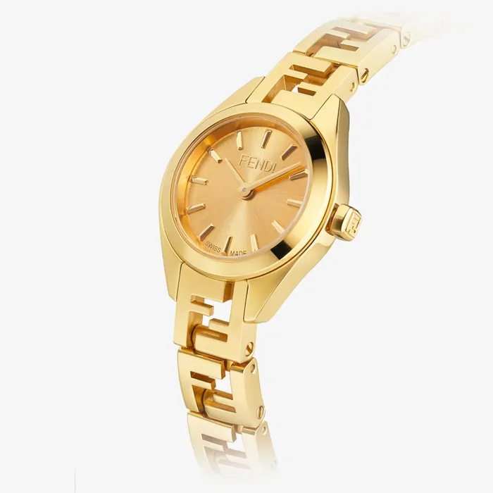 Fendi Watches Forever Fendi 20 20nbspmm 8211 Round Bracelet Watch With FF Logo 8211 Women