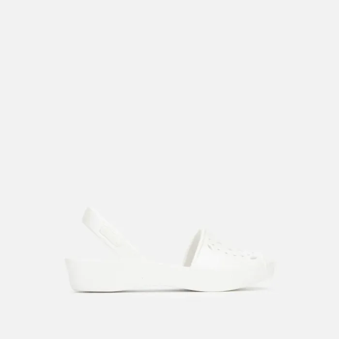 Fine Glass Slingback Sandal With Eva White Women Kenneth Cole Sandals