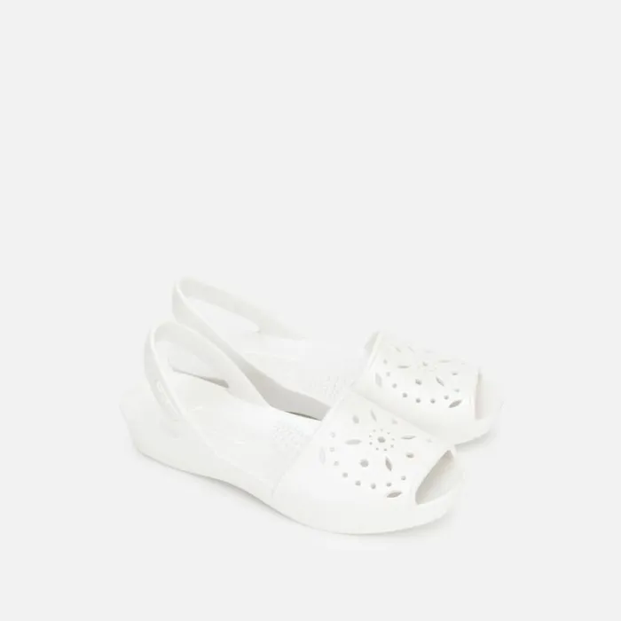 Fine Glass Slingback Sandal With Eva White Women Kenneth Cole Sandals