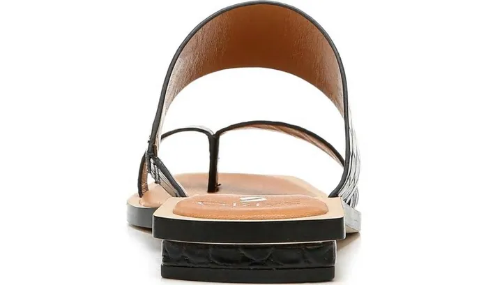 Flat Sandals Women Franco Sarto Sarto Ediana Sandal Black Leather Flat Sandals Women Franco Sarto Sarto Ediana Sandal Black Leather