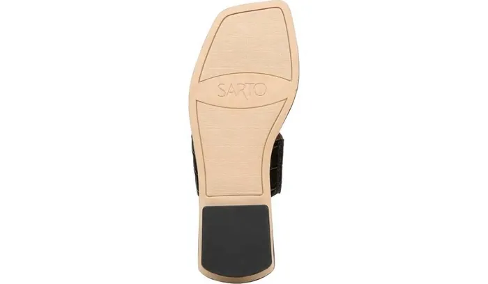 Flat Sandals Women Franco Sarto Sarto Ediana Sandal Black Leather Flat Sandals Women Franco Sarto Sarto Ediana Sandal Black Leather