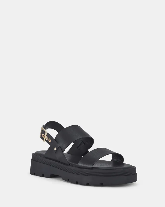 Flatforms Women TAFFY BLACK Flatforms NOVO Shoes
