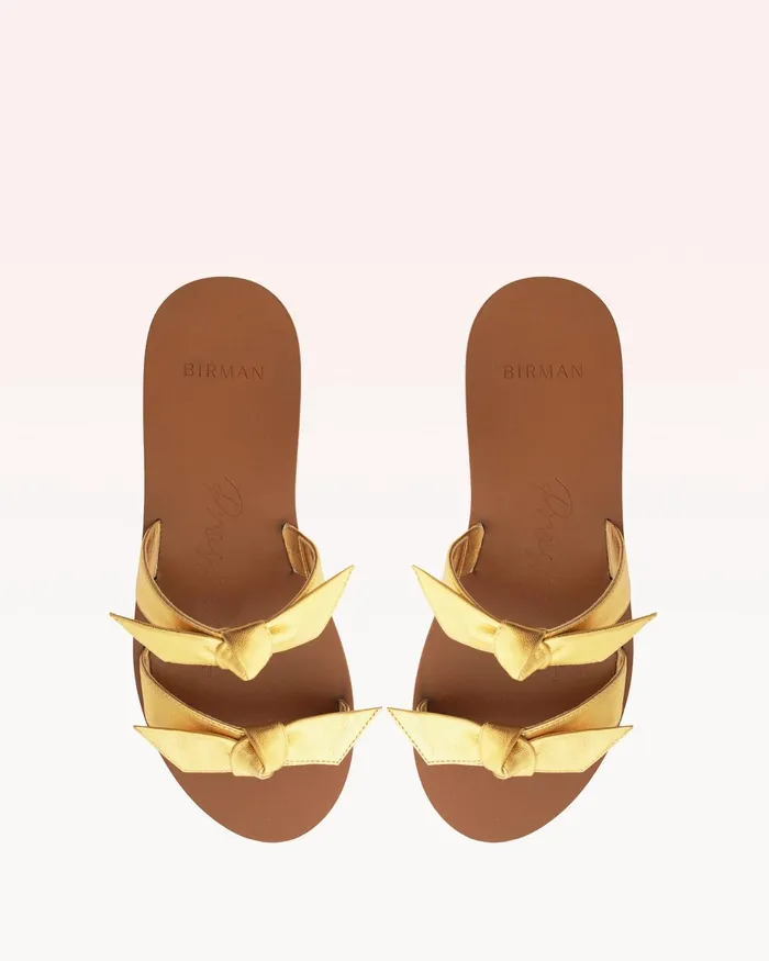 Flats Women Alexandre Birman Clarita Holiday Prosperity Oro