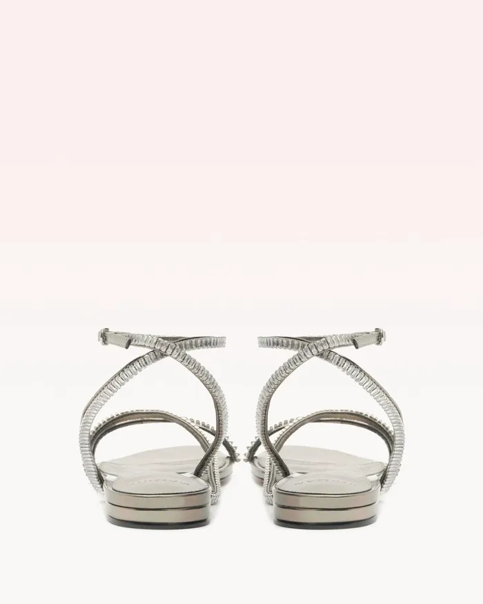 Flats Women Alexandre Birman Leah Zircone Pewter