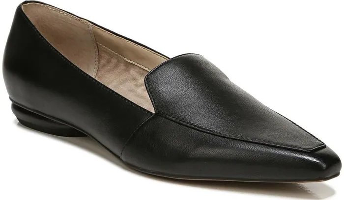 Flats Women Franco Sarto Franco Balica Loafer Black Leather
