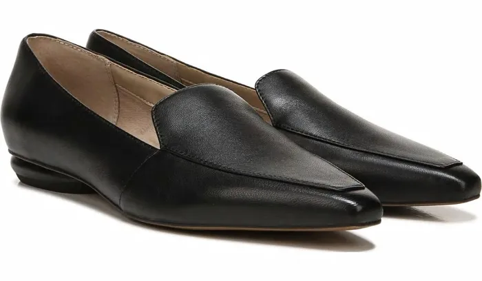 Flats Women Franco Sarto Franco Balica Loafer Black Leather