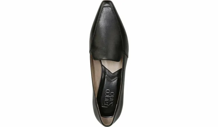 Flats Women Franco Sarto Franco Balica Loafer Black Leather