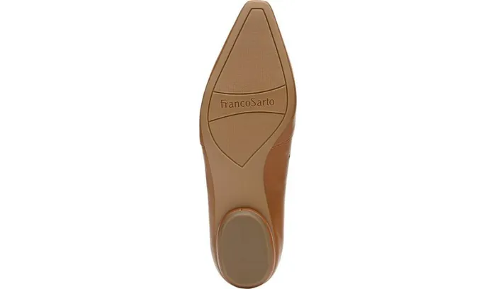 Flats Women Franco Sarto Franco Balica Loafer Cognac Leather