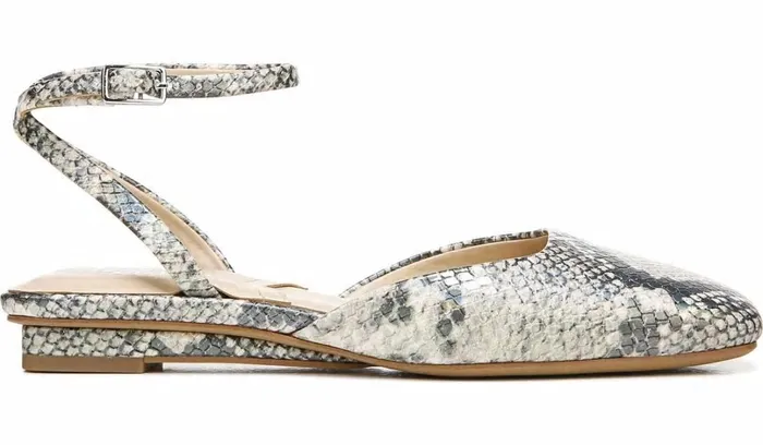 Flats Women Franco Sarto Franco Jolee Flat Roccia Iridescent Snake