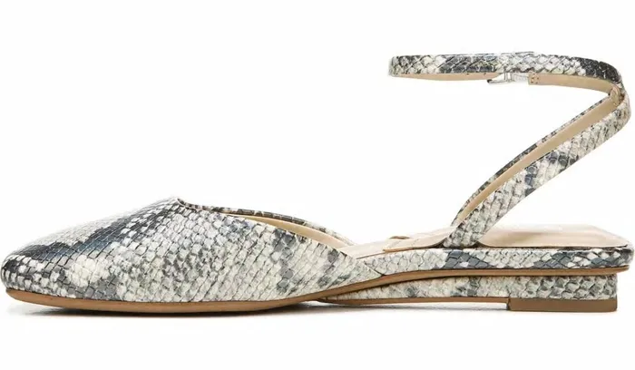 Flats Women Franco Sarto Franco Jolee Flat Roccia Iridescent Snake
