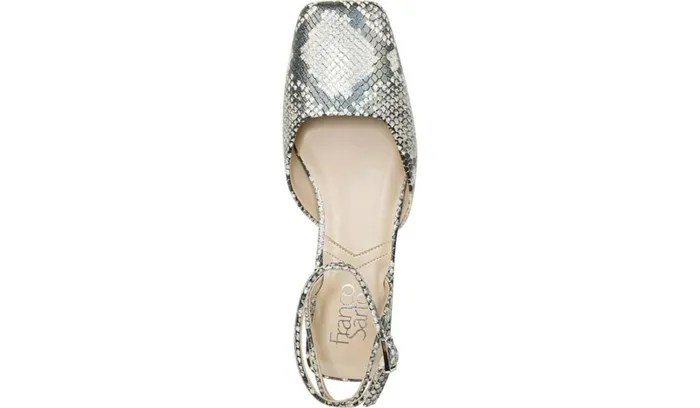 Flats Women Franco Sarto Franco Jolee Flat Roccia Iridescent Snake