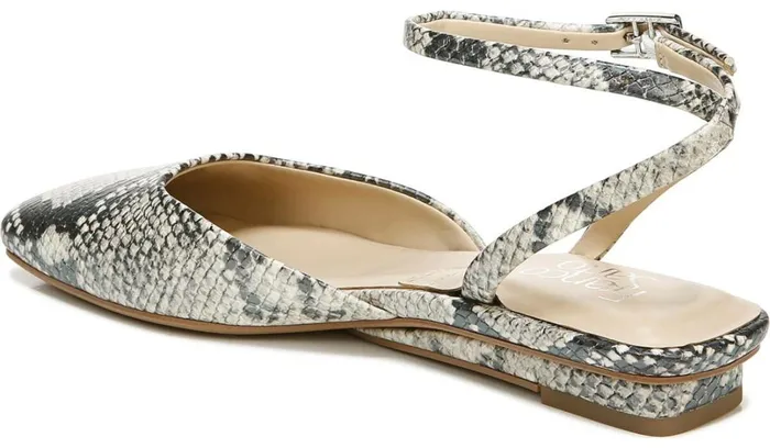 Flats Women Franco Sarto Franco Jolee Flat Roccia Iridescent Snake