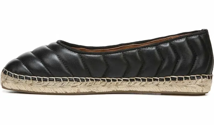 Flats Women Franco Sarto Franco Kiya Slip On Black Leather