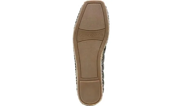 Flats Women Franco Sarto Franco Kiya Slip On Black Leather