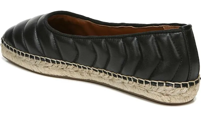 Flats Women Franco Sarto Franco Kiya Slip On Black Leather