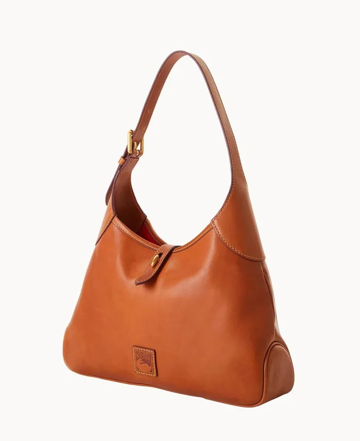 Florentine Crescent Hobo Natural Woman Dooney and Bourke Shoulder Bags Florentine Crescent Hobo Natural Woman Dooney and Bourke Shoulder Bags