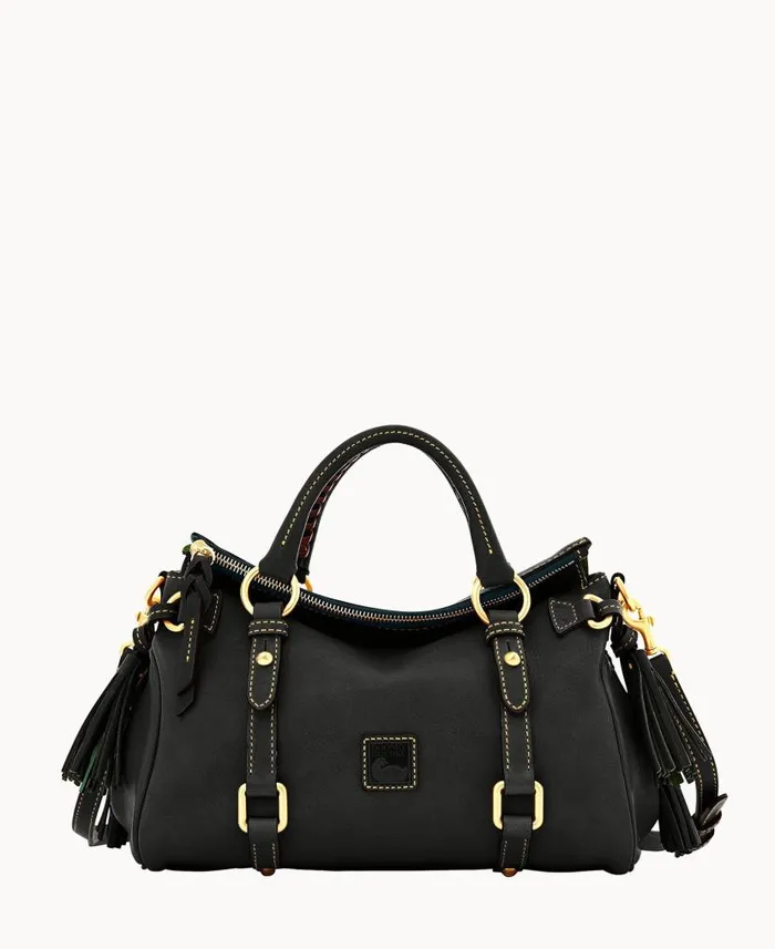 Florentine Mini Satchel Black Black Woman Dooney and Bourke Satchels