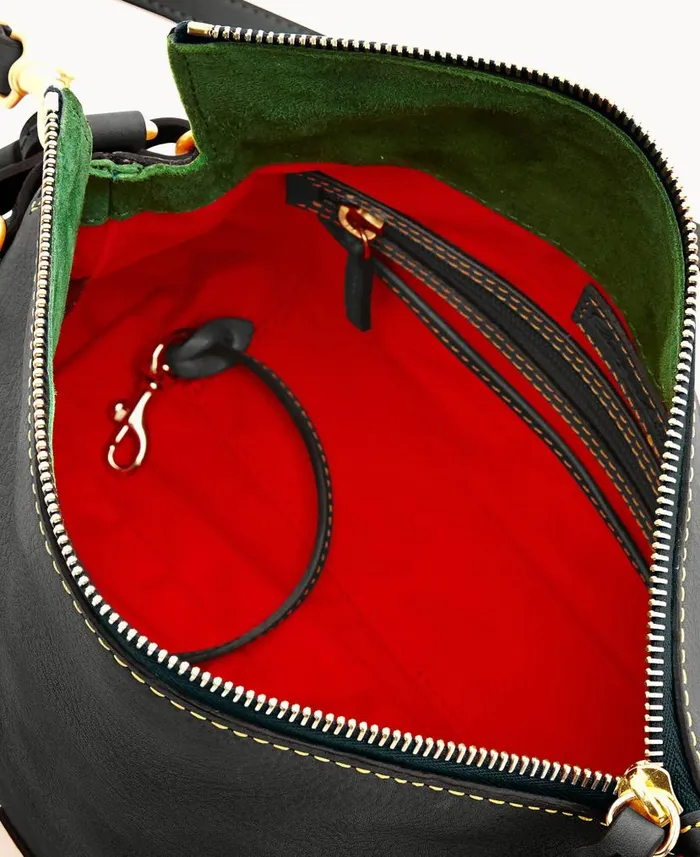 Florentine Mini Satchel Black Black Woman Dooney and Bourke Satchels Florentine Mini Satchel Black Black Woman Dooney and Bourke Satchels