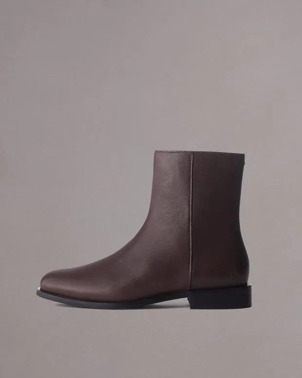 Footwear Men Rag and Bone Enzo Leather Boot Dark Espresso