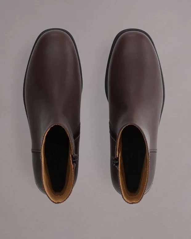 Footwear Men Rag and Bone Enzo Leather Boot Dark Espresso