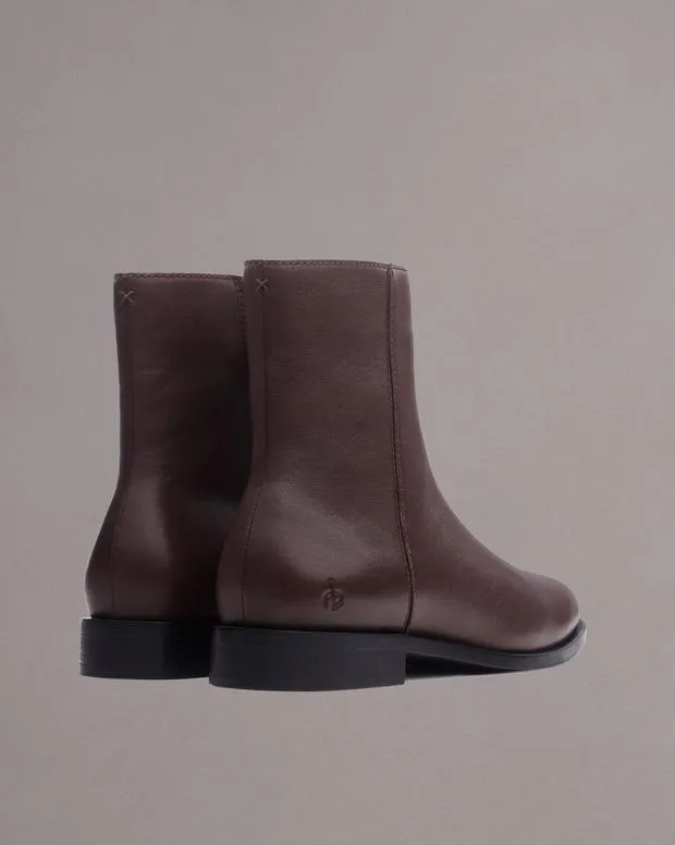 Footwear Men Rag and Bone Enzo Leather Boot Dark Espresso