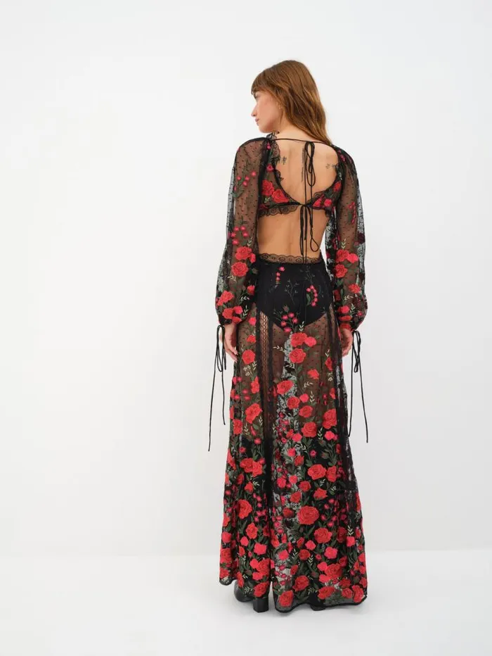 For Love and Lemons Dresses Araceli Maxi Dress Black 8211 Women For Love and Lemons Dresses Araceli Maxi Dress Black 8211 Women