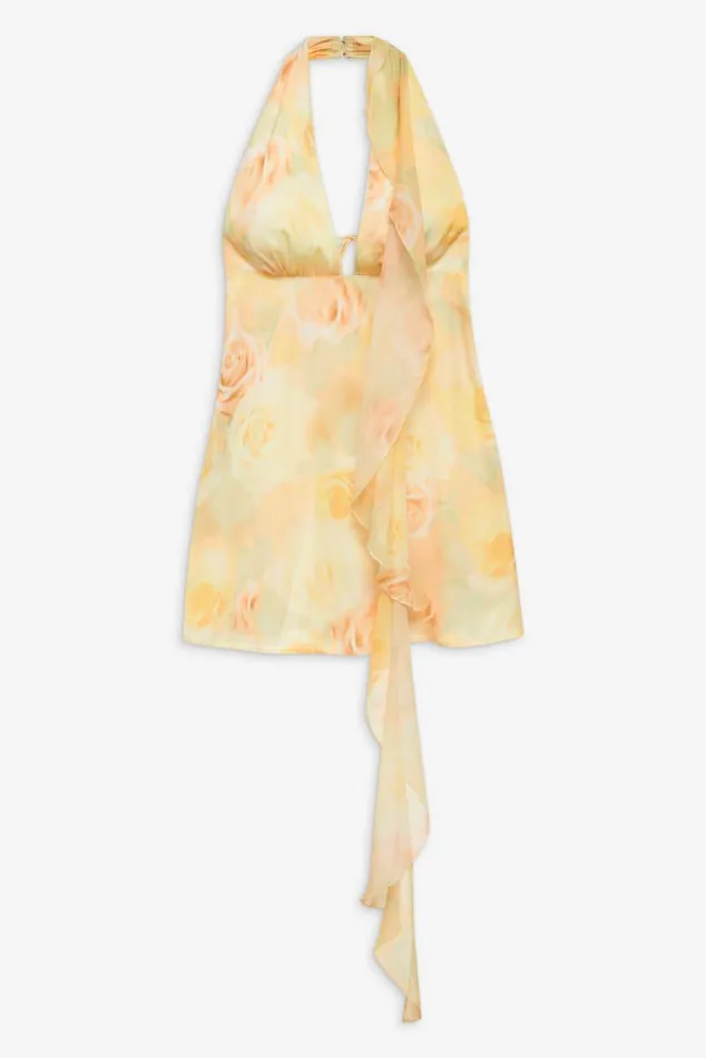 For Love and Lemons Dresses Carla Mini Dress Yellow 8211 Women For Love and Lemons Dresses Carla Mini Dress Yellow 8211 Women