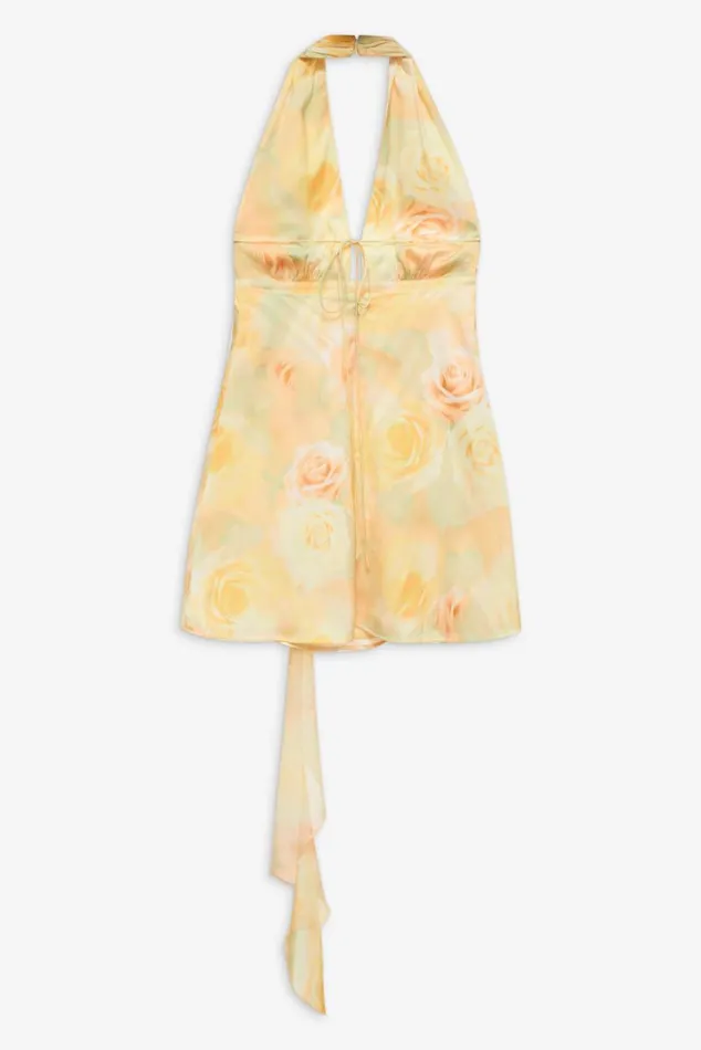 For Love and Lemons Dresses Carla Mini Dress Yellow 8211 Women For Love and Lemons Dresses Carla Mini Dress Yellow 8211 Women